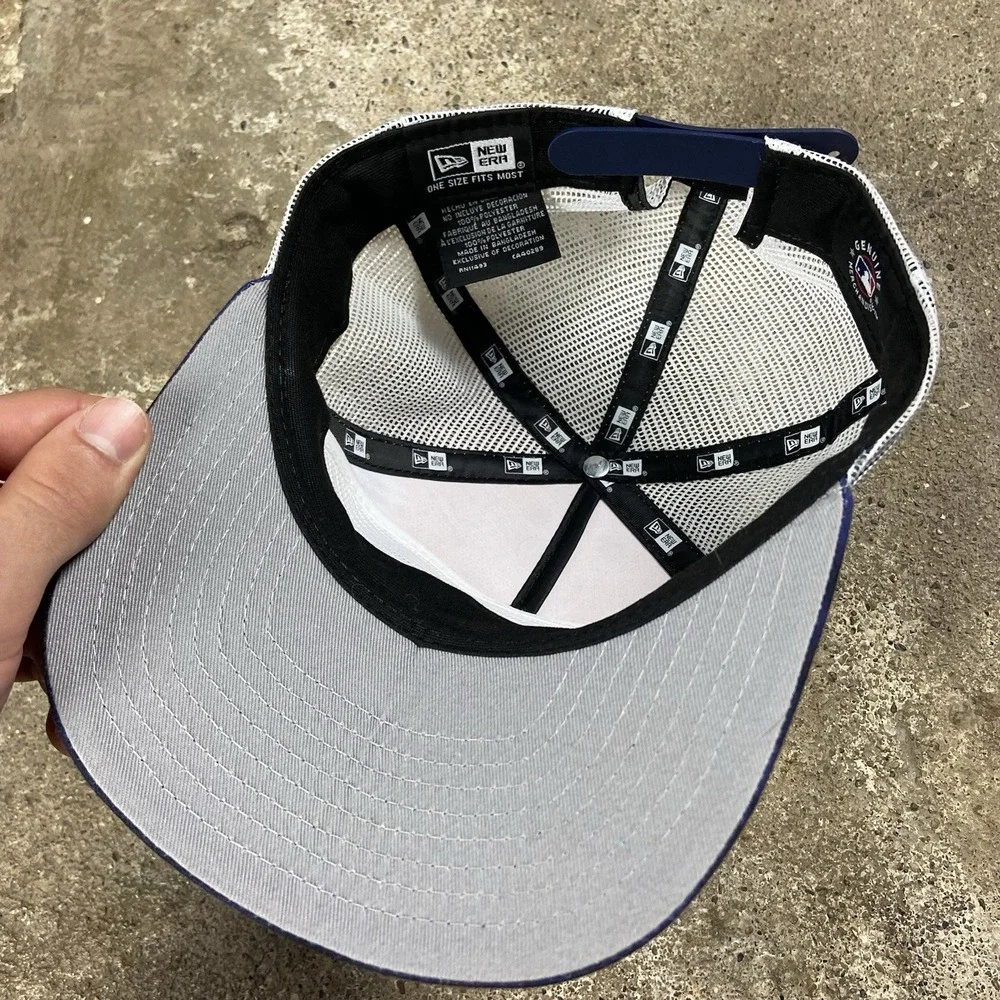 Detroit‎ Tigers Trucker Cap Strap Back Adjustable Orange Tie Dye Mesh MLB Hat